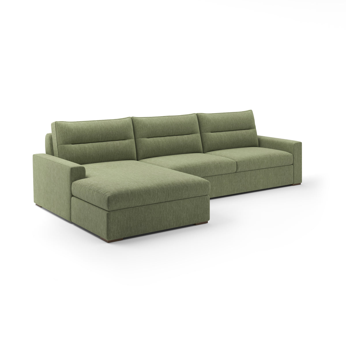 Julian Sectional Chaise LAF in Fern