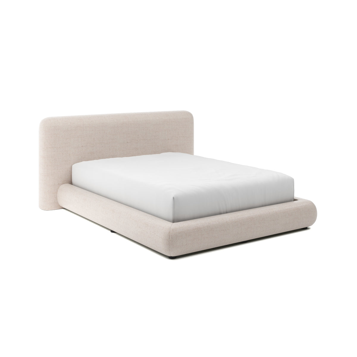 Maxine Bed Full in Bisque
