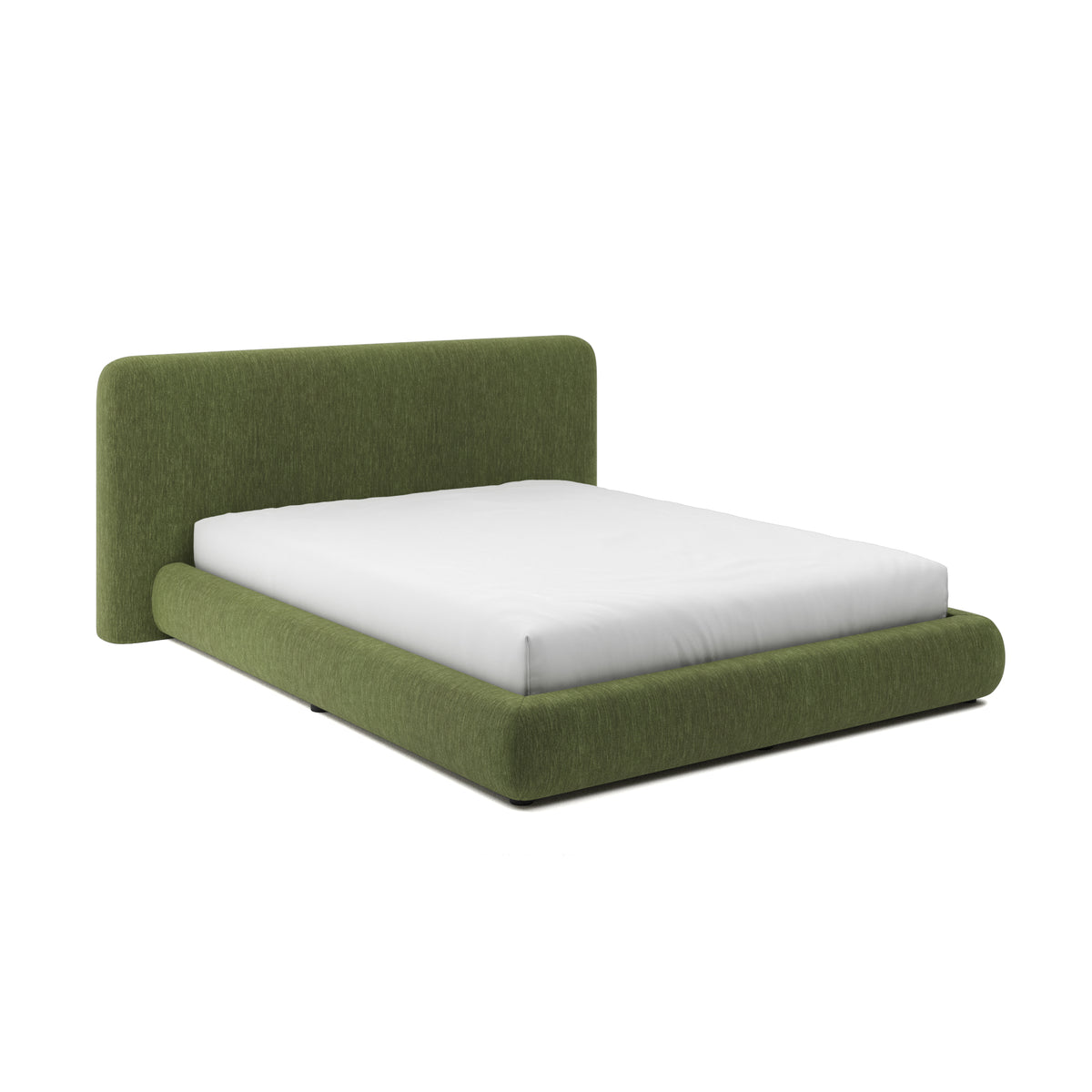 Maxine Bed Queen in Moss