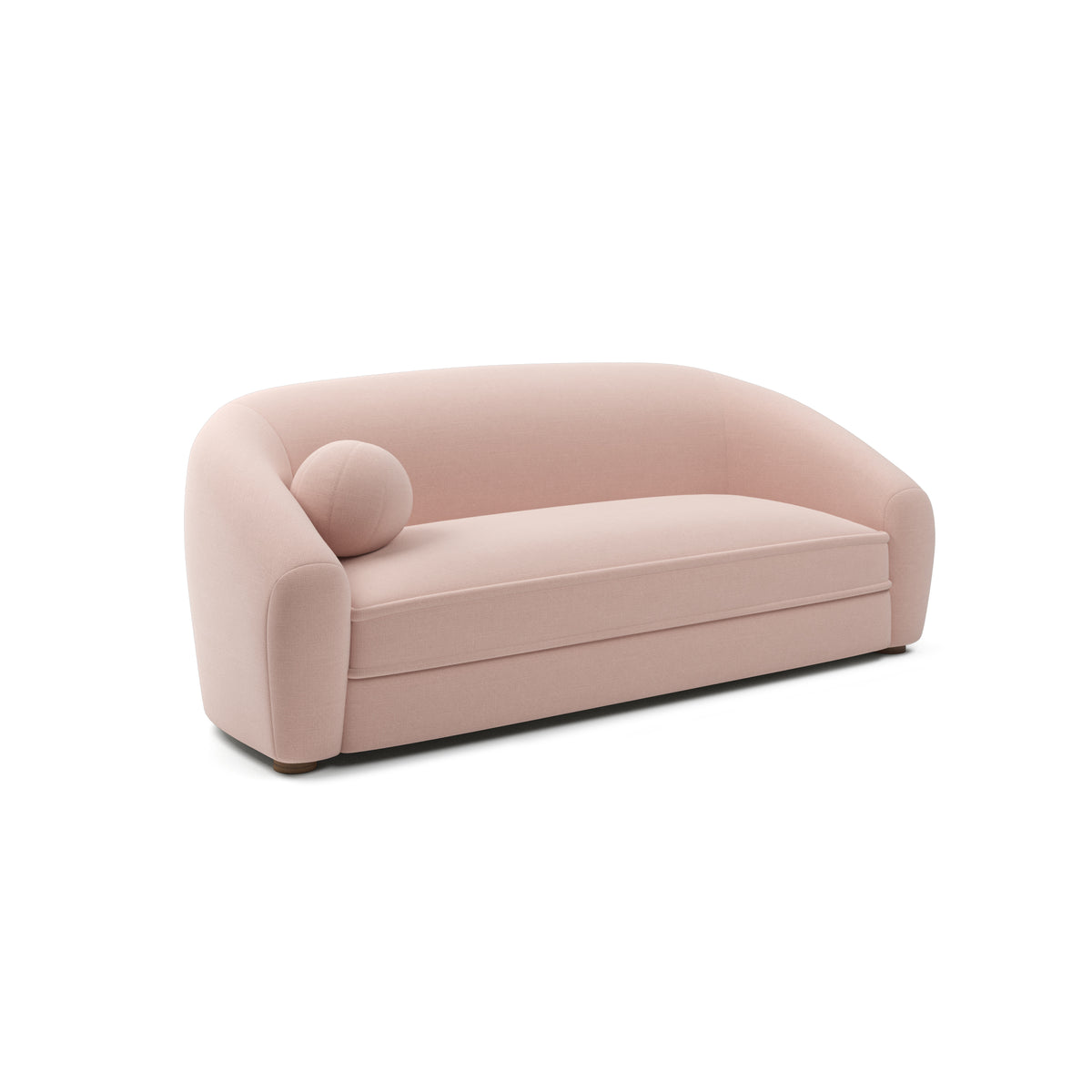 Paloma Sofa 7ft in Casual - Blush