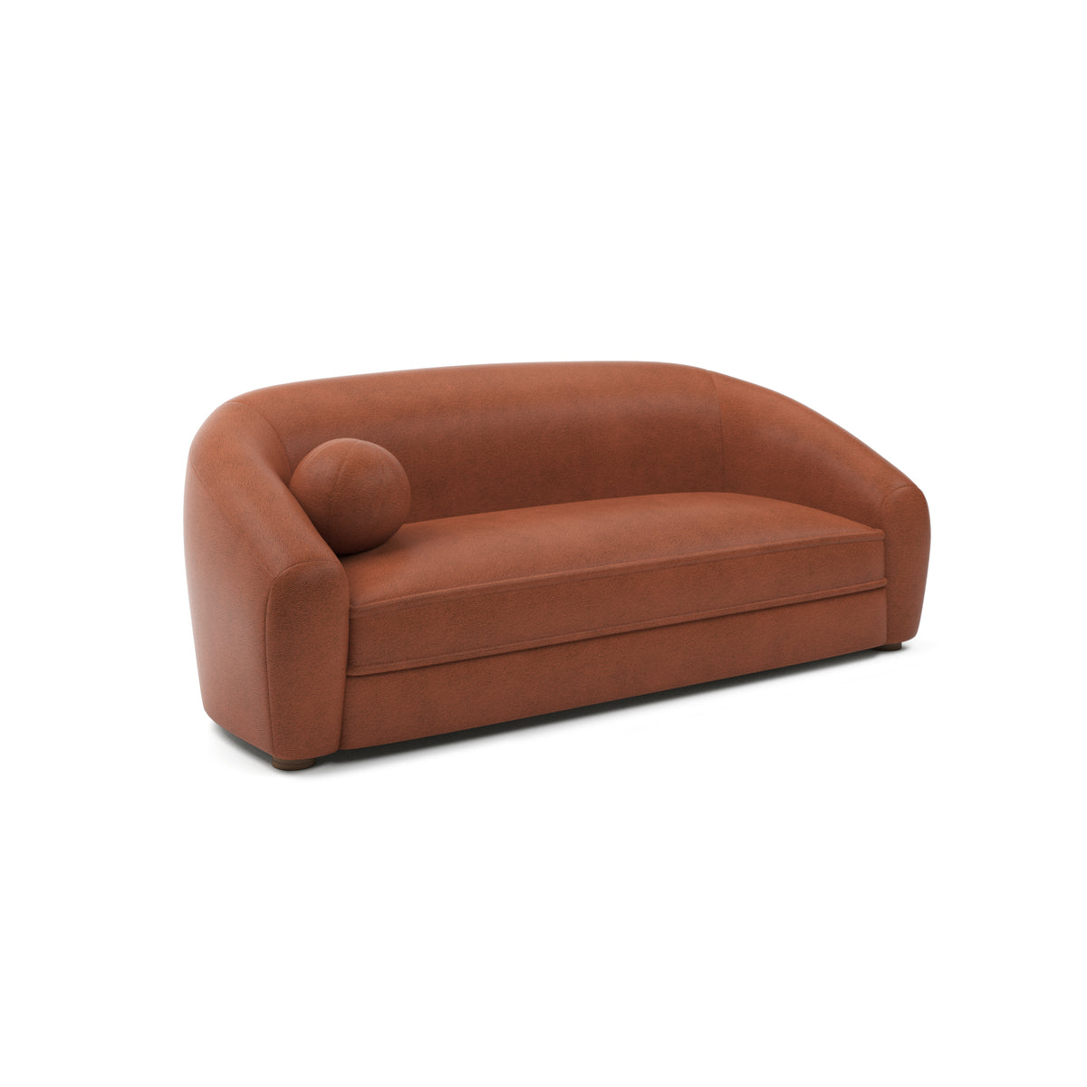 Paloma Sofa 7ft in Caramel