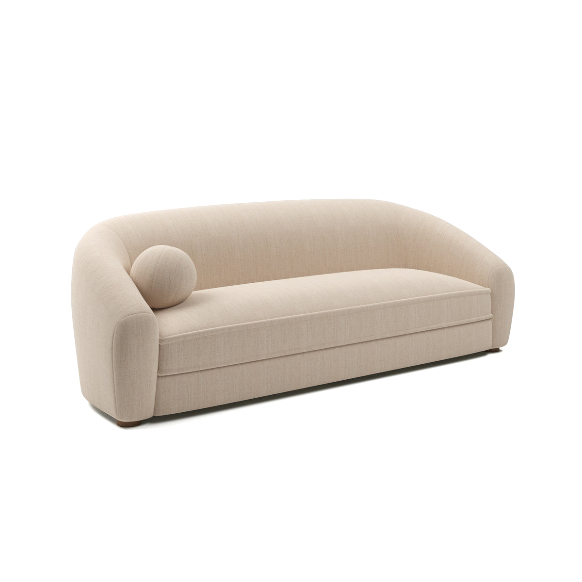 Paloma Sofa 8ft in Eggshell