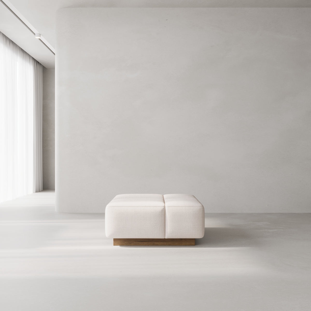 Grid Ottoman 36"