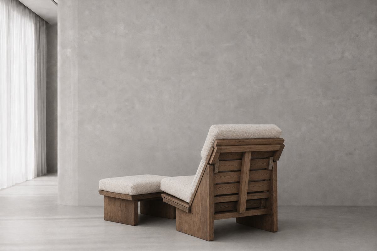 Buttress Outdoor Ottoman