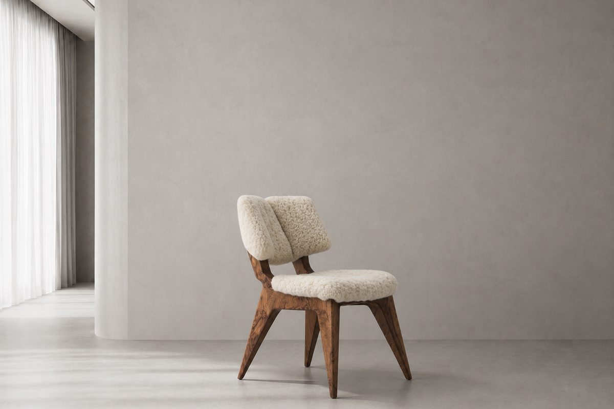 Rift Teak Side Chair