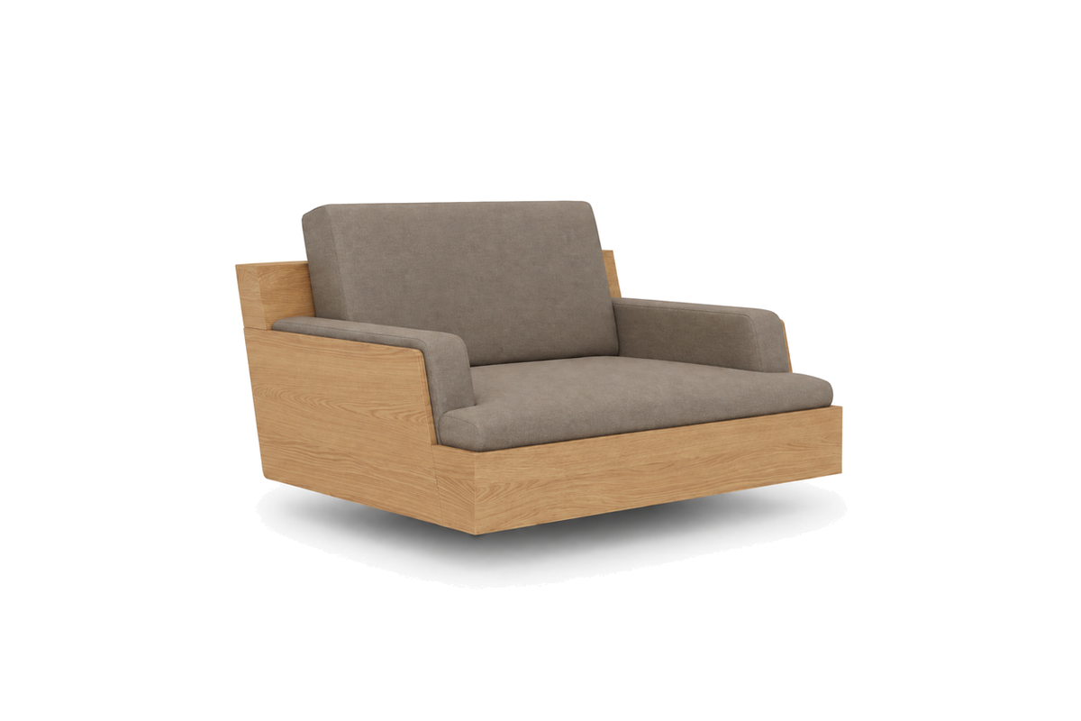 Terrace Solid Teak Outdoor Club Chair